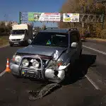Міліція розслідує обставини потрійного ДТП за участі рейсового автобусу