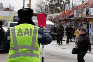 На Вінниччині пішоходи-порушники отримали «червоні картки від ДАІ»