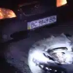 Підстава на Пирогова: Chery влетіла в колесо залишене дорозі