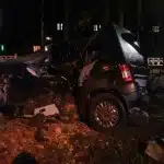 На Хмельницькому шосе мінівен “Пежо” влетів у дерево. Водій загинув