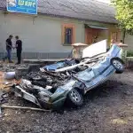 На Вінниччині перекинулася вантажівка