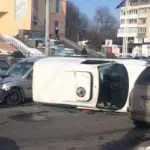 У мережу потрапило відео ДТП, що сталась у Вінниці по вулиці Пирогова (Відео)