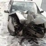 На Вінниччині Fiat врізався у стовп