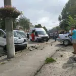 Масштабна ДТП у Вінниці: зіштовхнулись чотири автомобілі (Відео)