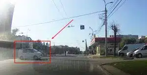Пересечение двойной сплошной в Виннице не проблема