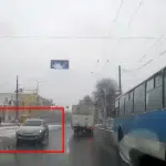 В Виннице водитель иномарки поехал под кирпич (Видео)