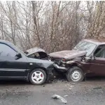 Лобове зіткнення: на Вінниччині не розминулися Chery Amylet та ВАЗ