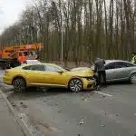 ДТП на Пирогова: зіткнулися автомобілі Volkswagen та Audi (Фото)