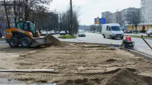 На проспекті Юності облаштовують антикишені