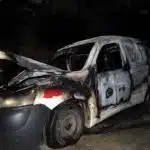 На Вінниччині горіли два легкові автомобілі