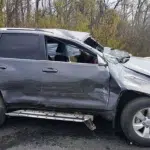У Вороновиці зіткнулись Toyota та Mazda: внаслідок ДТП вагітна пасажирка втратила дитину