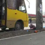 У Вінниці маршрутка насмерть збила пішохода