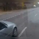 Біля Вінниці BMW підрізав авто, а його пасажир жбурнув в лобове скло банку (Відео)