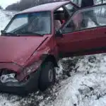 Під Вінницею знайшли машину в кюветі. Рівень алкоголю в організмі водія у 12 разів перевищував норму
