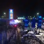 На об’їзній біля Вінниці мікроавтобус злетів з дороги