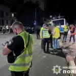 У Вінниці слідчі працюють на місці автотрощі за участю тролейбуса та 5 легковиків